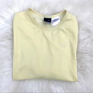 NIKE Yellow Long Sleeve Shirt